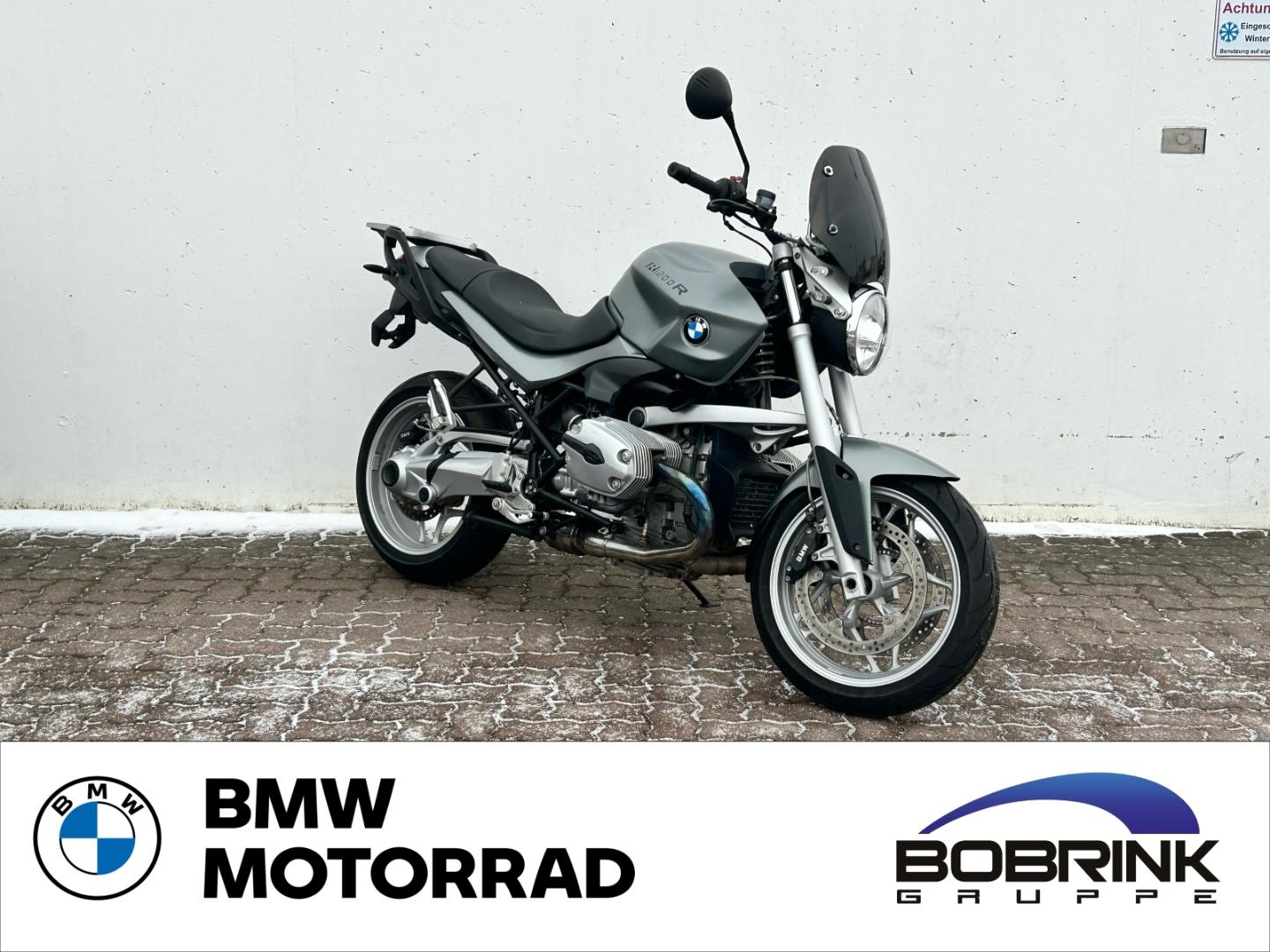 BMW R 1200 R Granitgrau-Metallic, Sportwindschild, R