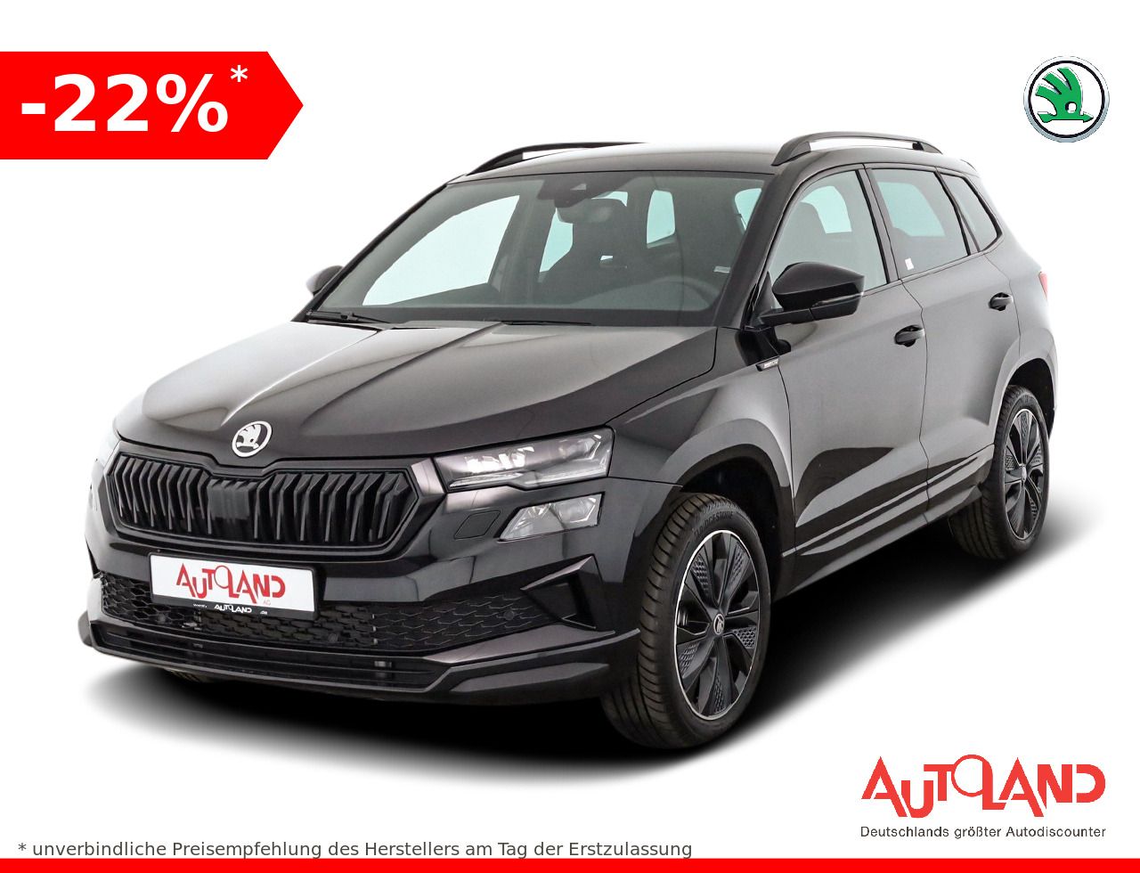 Skoda Karoq Sportline 1.5 TSI DSG Matrix ACC AHK Navi