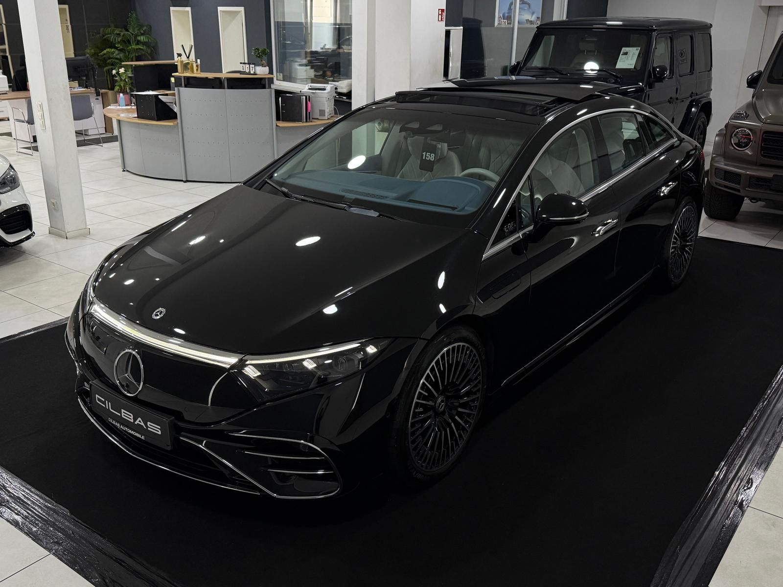 Mercedes-Benz EQS 580 4M AMG Edition 1 LEDER BEIGE HYPER HUD