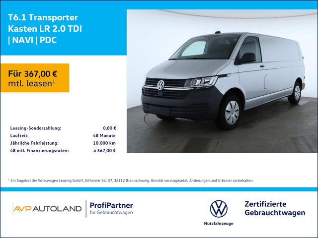 Volkswagen T6.1 Transporter Kasten LR 2.0 TDI | NAVI | PDC