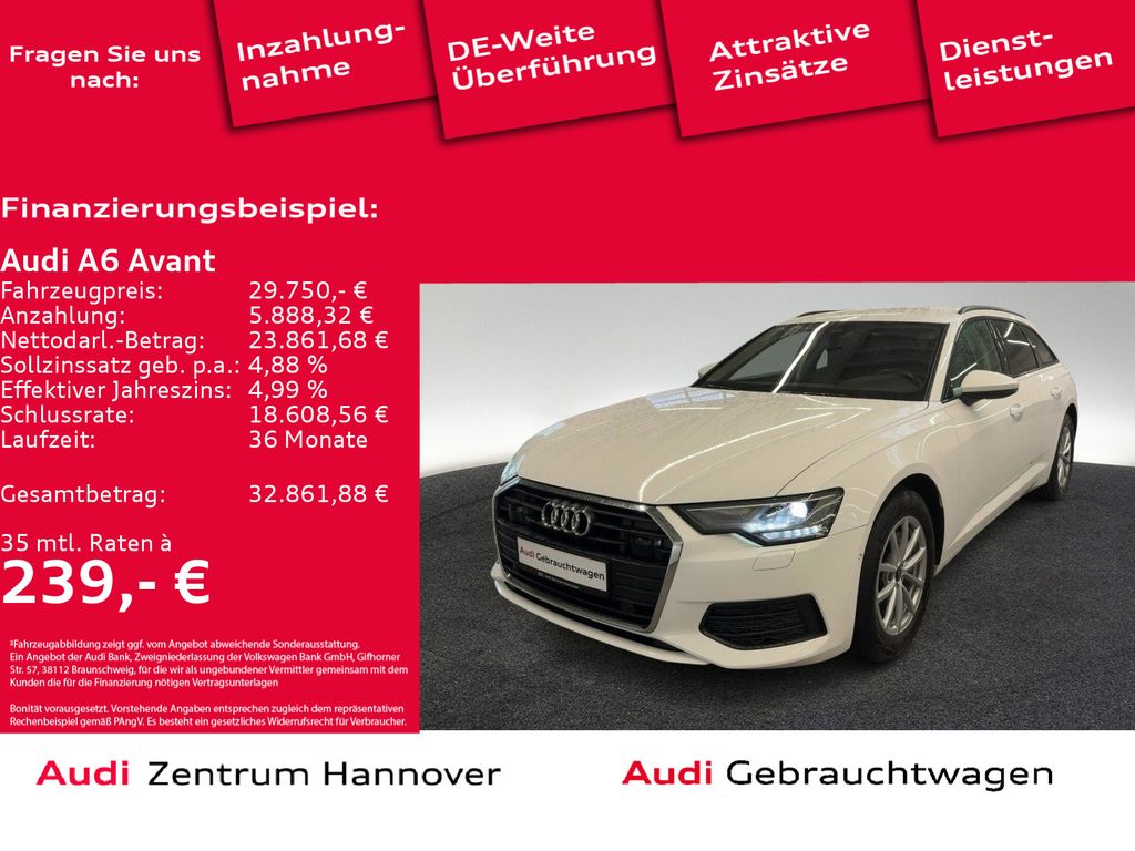 Audi A6 Avant 40 TDI Kamera Navi AHK LED virtual