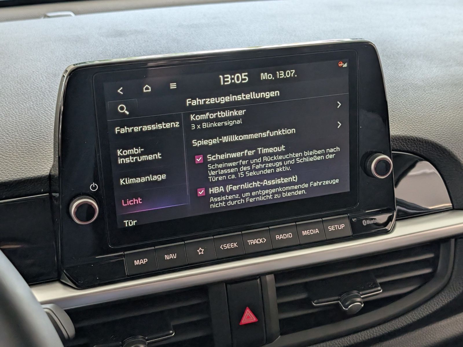 KIA Picanto 1.0 GDI MT Spirit LED SHZ Navi – Bild 24