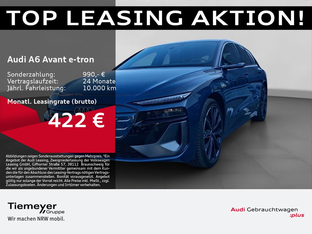 Audi A6 Avant e-tron S LINE PANO LM21 LUFT B&O