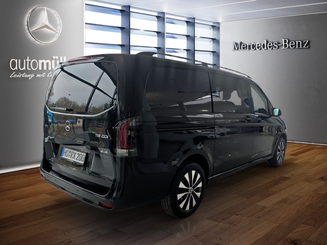 Fahrzeugabbildung Mercedes-Benz Vito 119 CDI 4x4 Mixto*AHK*Standheizung*Kamera*K
