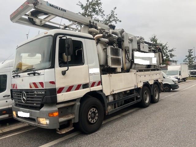 Mercedes-Benz Actros, 3343 Saug und Druckwage 6x4 DE- Fahrzeug