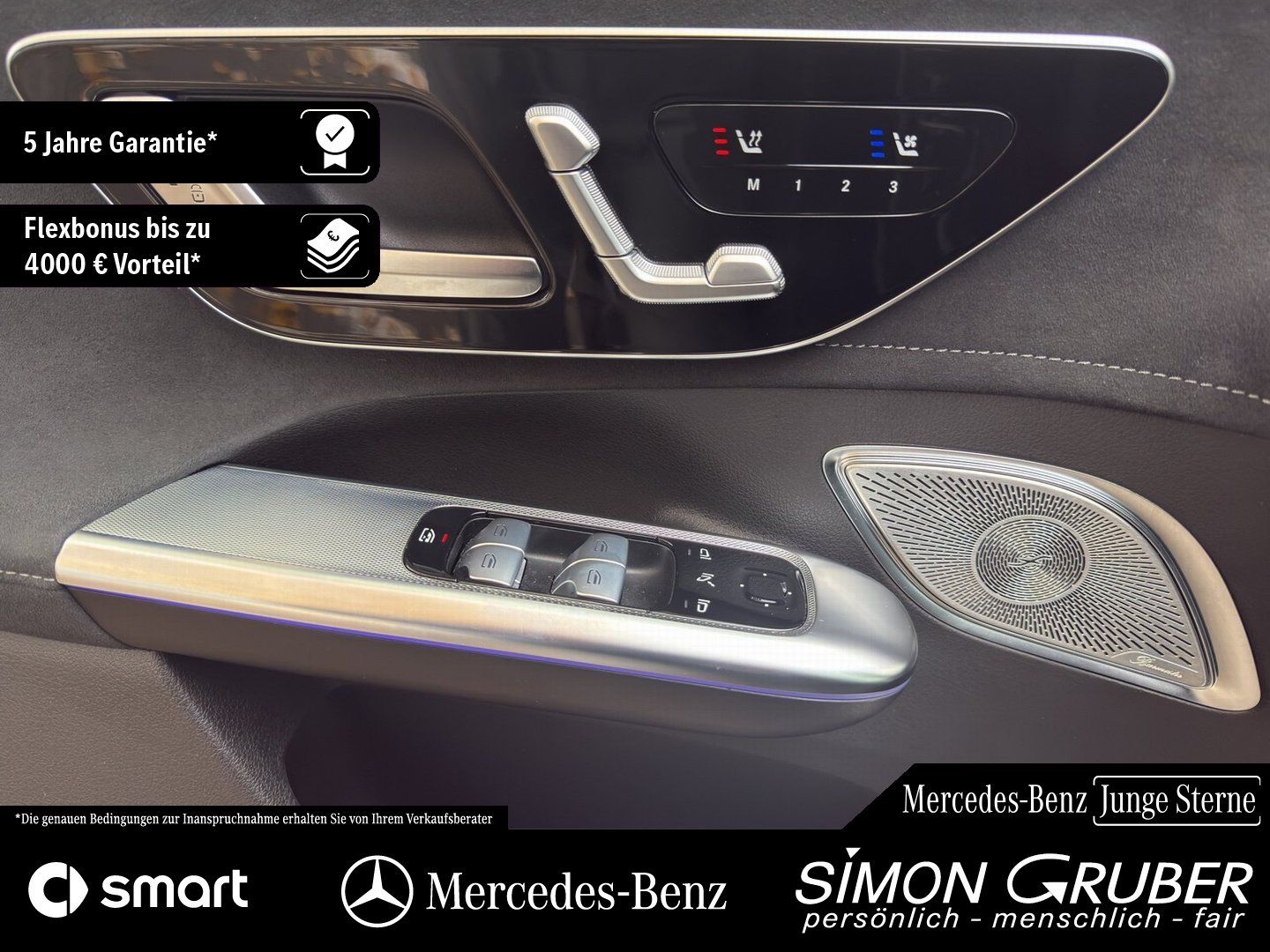 Fahrzeugabbildung Mercedes-Benz EQE 43 4M SUV AMG Night Pano HUD Sitzklima Nappa