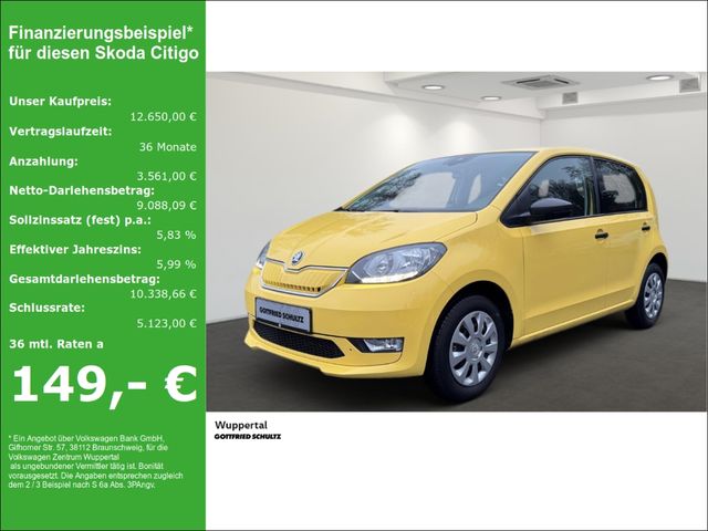 Skoda Citigo e iV Ambition KLIMA ZV E-FENSTER