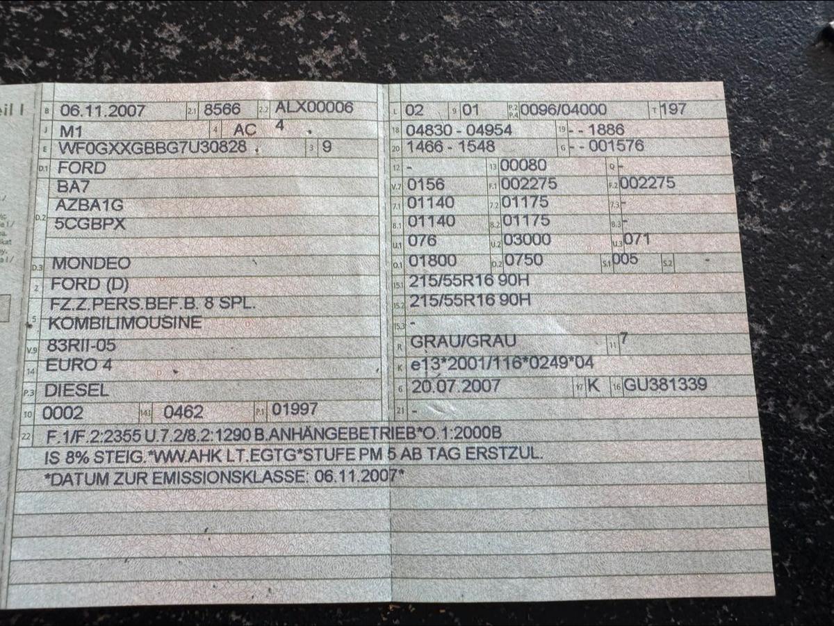 Ford Mondeo 2007 — photo 16