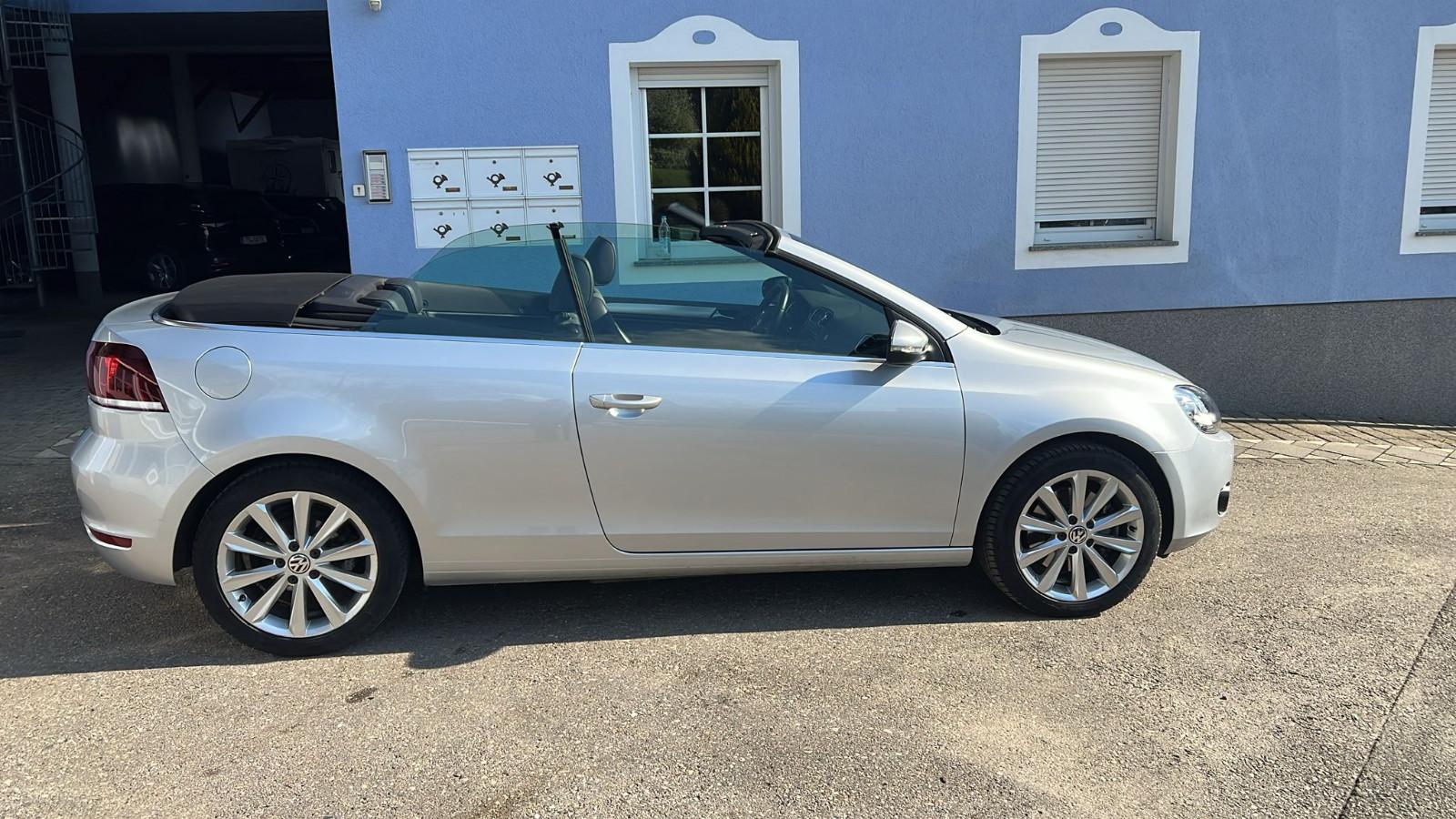 Volkswagen Golf VI Cabriolet Excl. BMT, 1.Besitz, Vollausst