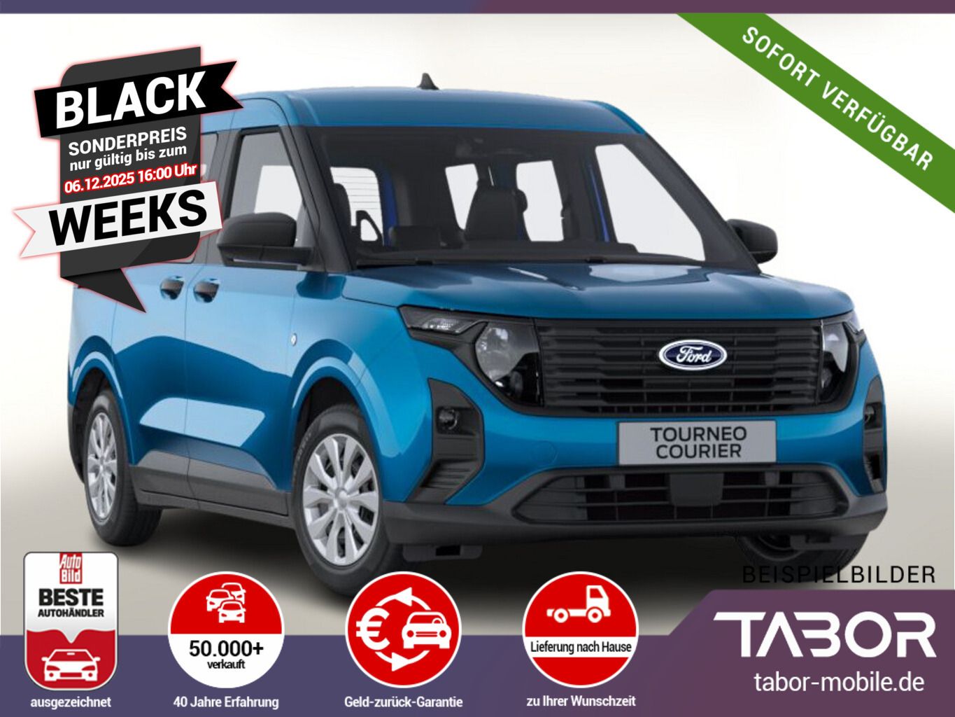 Ford Tourneo Courier 1.0 EB 125 Aut Trend UVP-21%*