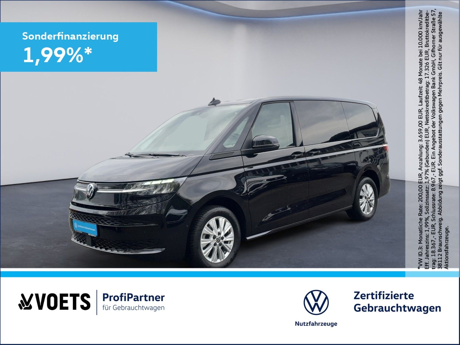 Volkswagen T7 Multivan Life LÜ 2.0 TDI DSG AHK+ACC+RearView