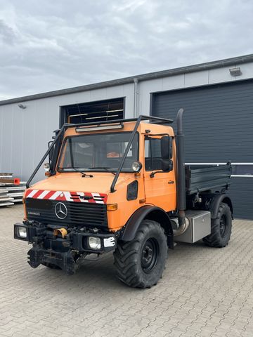 Unimog U 1450 / 427 mit Forstseilwinde