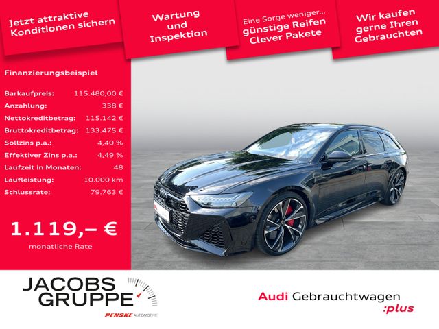 AUDI RS6 All Black/RS-AGA/280km/h/Pano/HD Matrix/Lase