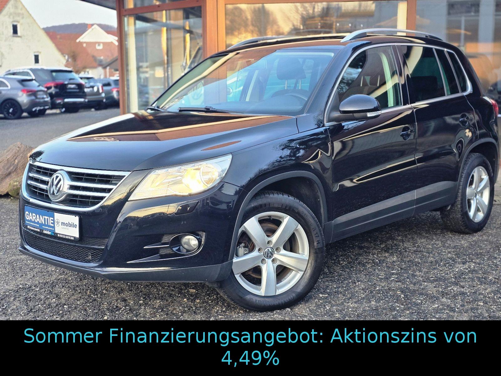 Volkswagen Tiguan 4Motion*1.HAND|TÜV NEU|KETTE GEW.|SHZ|AHK