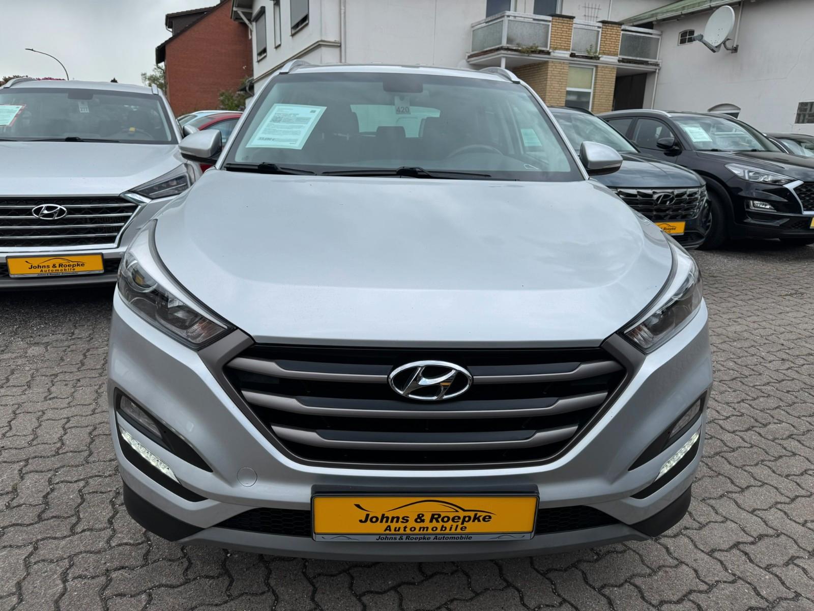 Hyundai Tucson blue Trend / ALLWETTERREIFEN / AHK