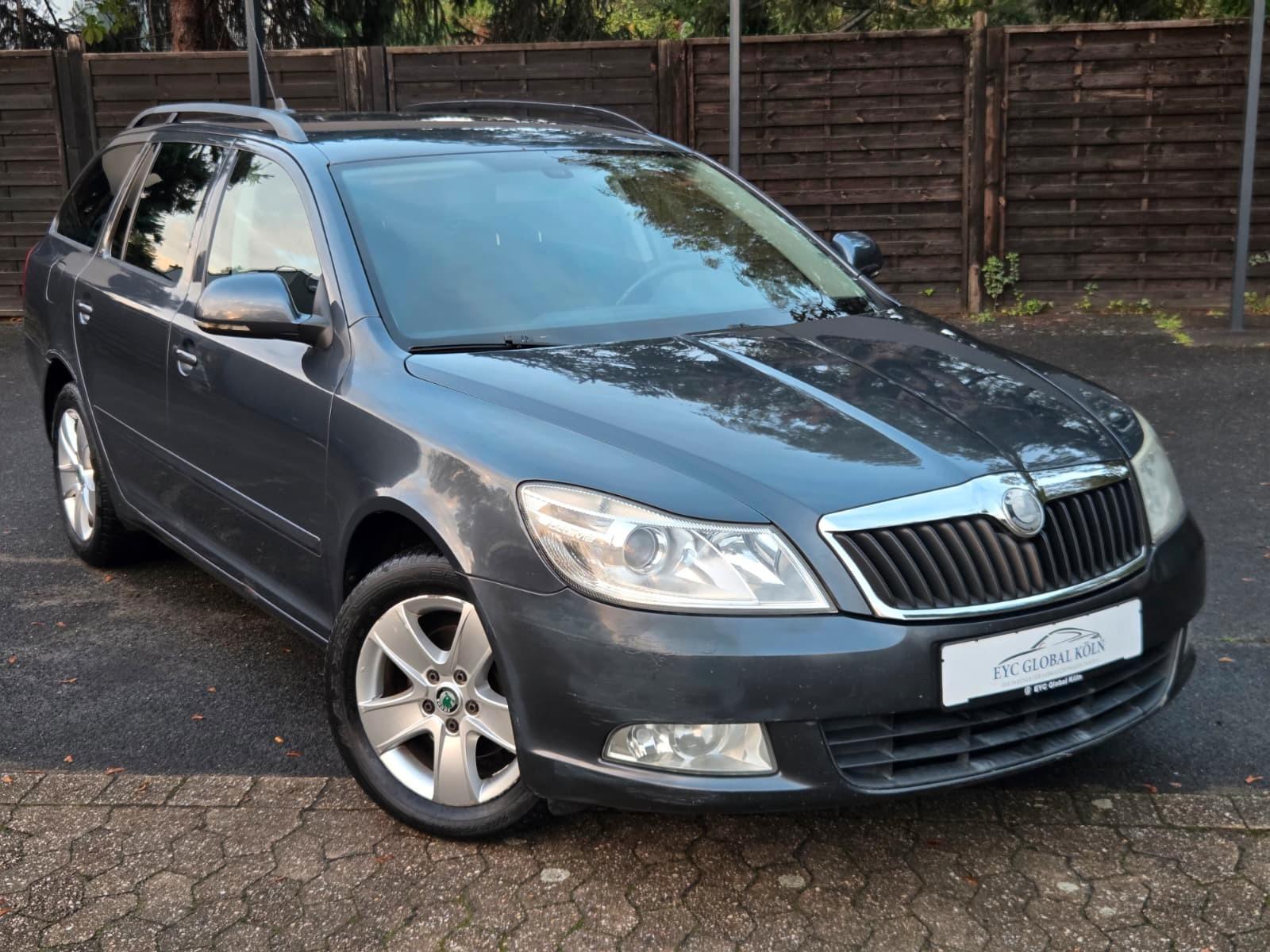 Skoda Octavia 2010 — rear view