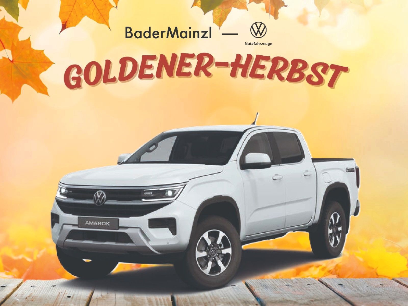 Volkswagen Amarok Style "Herbst-Sales" AKTION BaderMainzl!