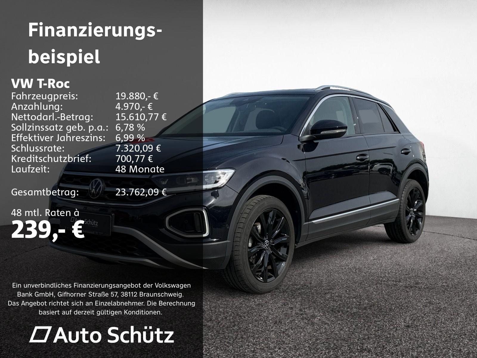 Volkswagen T-Roc 1.0 TSI Style+LED+SHZ+PDC