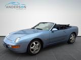 Porsche 968 Cabrio Schaltung Leder blau/blau Scheckheft - Porsche aus 1991