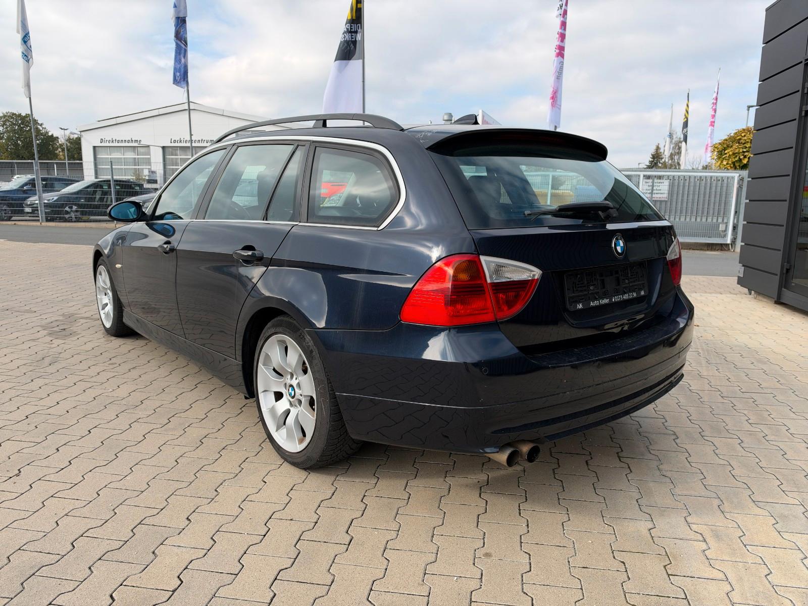 BMW 325 2007 — engine 2.993 cm³, 197 HP (145kW)