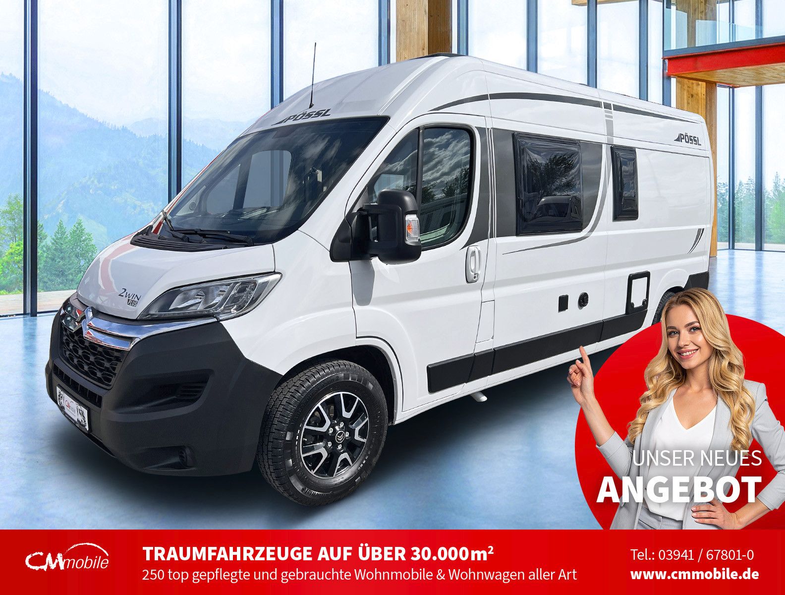 Pössl
 2 Win Plus - viele Extras -
