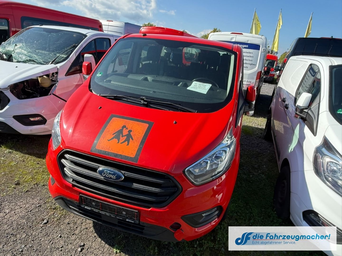 Fahrzeugabbildung Ford Transit Custom Trend *Zahnriemen Schaden*7041