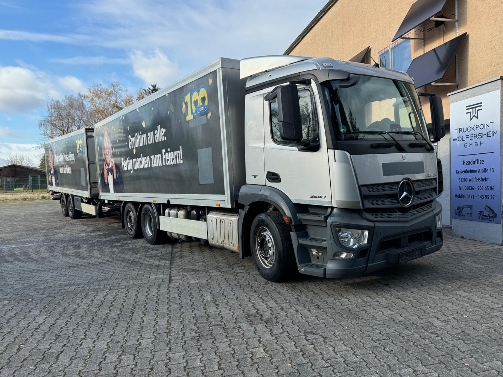 Mercedes-Benz Antos 2540/Durchladbar/2xLBW/Frigoblock