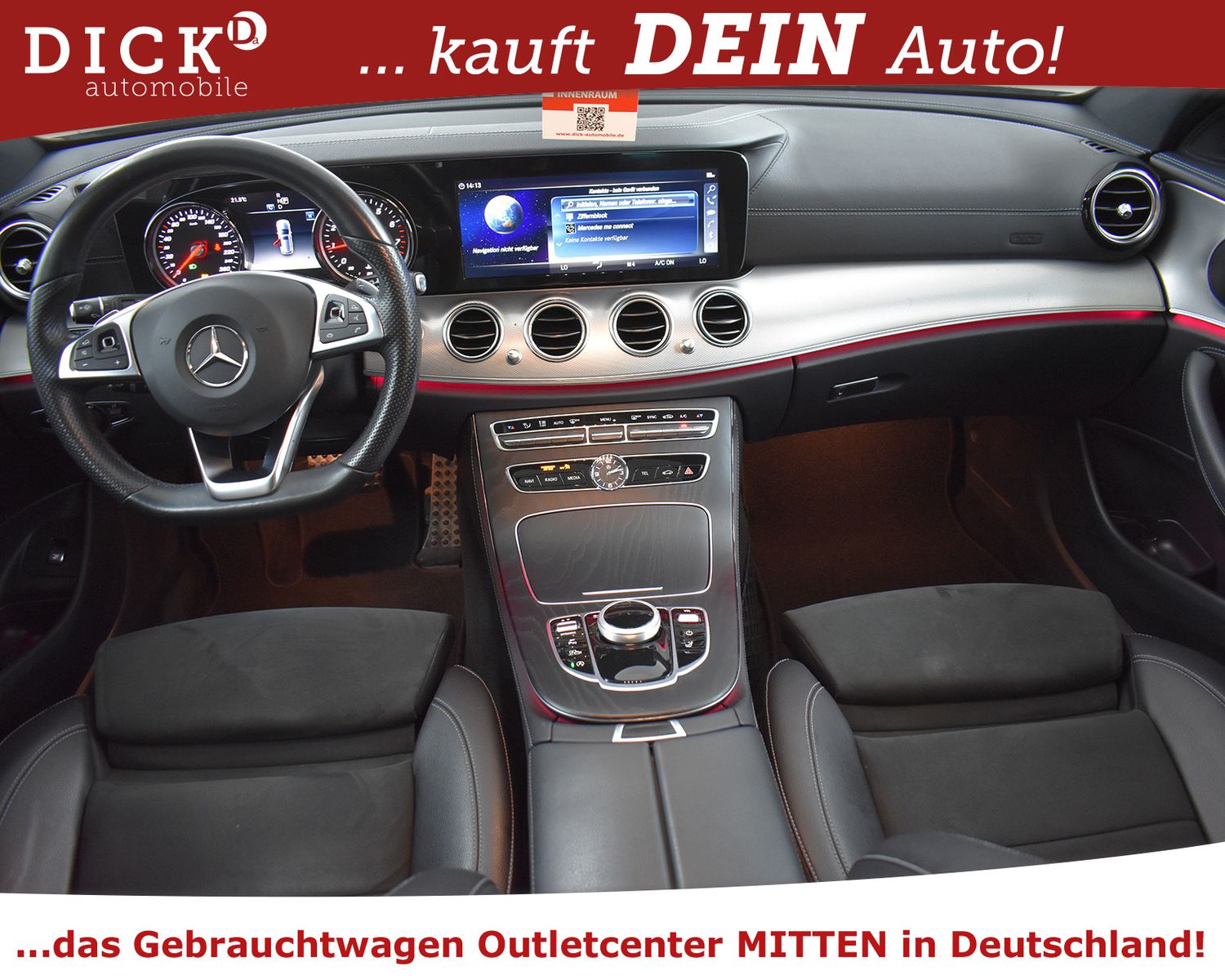 MERCEDES-BENZ E 200CGI T 9G AMG Line PANO+LED+KAMER+SHZ+ACC+20 - Image 8