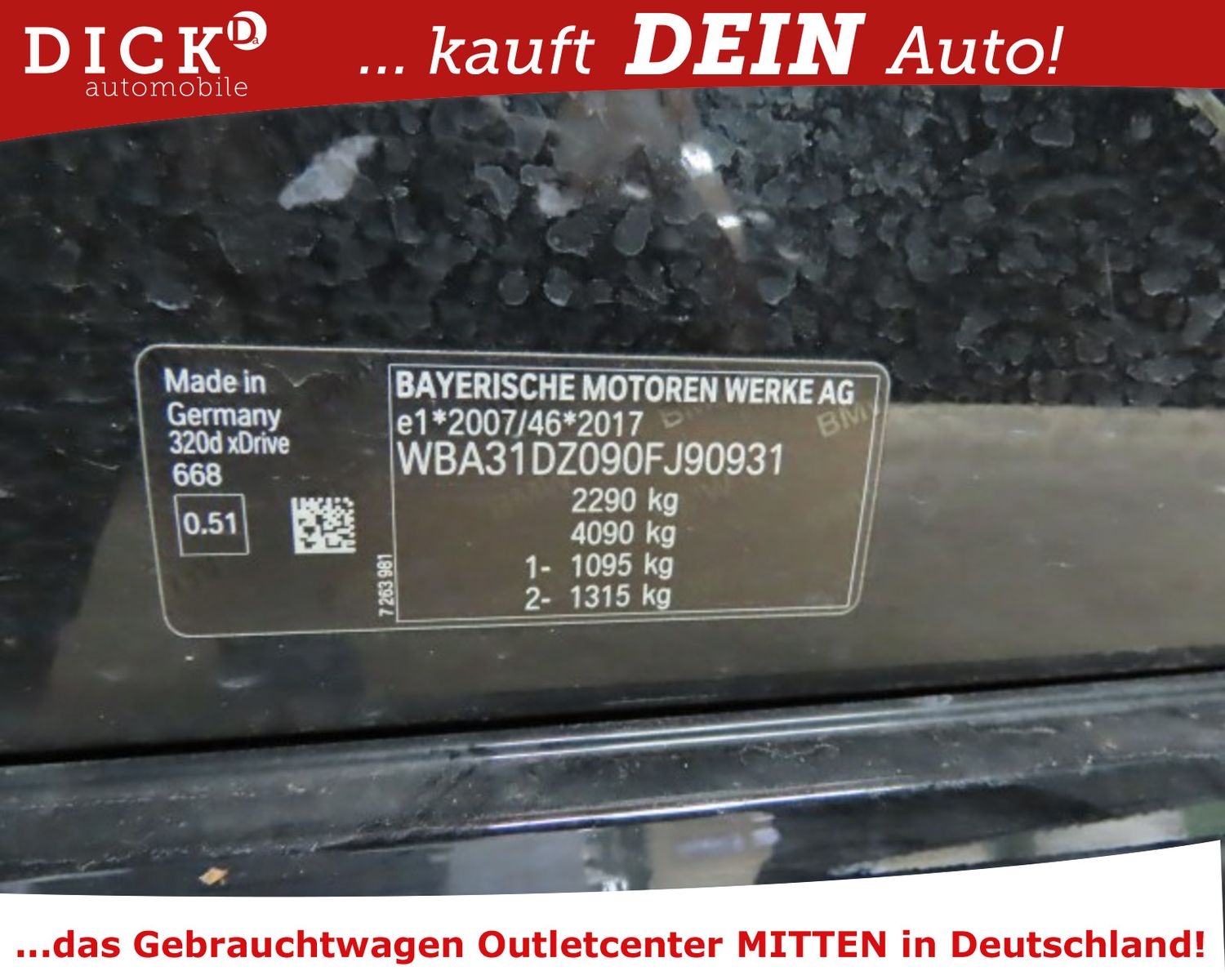 Fahrzeugabbildung BMW 320d xDr Aut Sport LED/NAVI+/VIRTU/HUD/ACC/SHZ