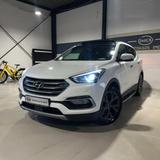 Hyundai Santa Fe blue 2.2 25 Jahre 4WD*PANO*RHKAM*LEDER* - Hyundai SANTA FE in Stuttgart