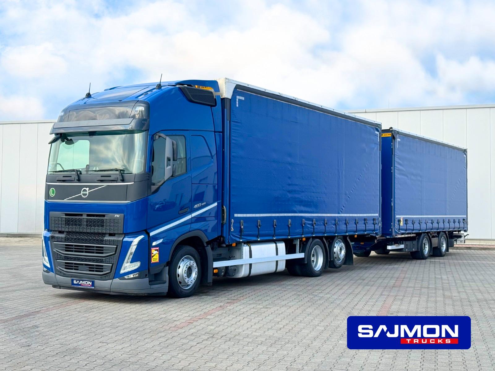 Volvo FH 460  JUMBO 120M3  2x775 38 palett SALON PL