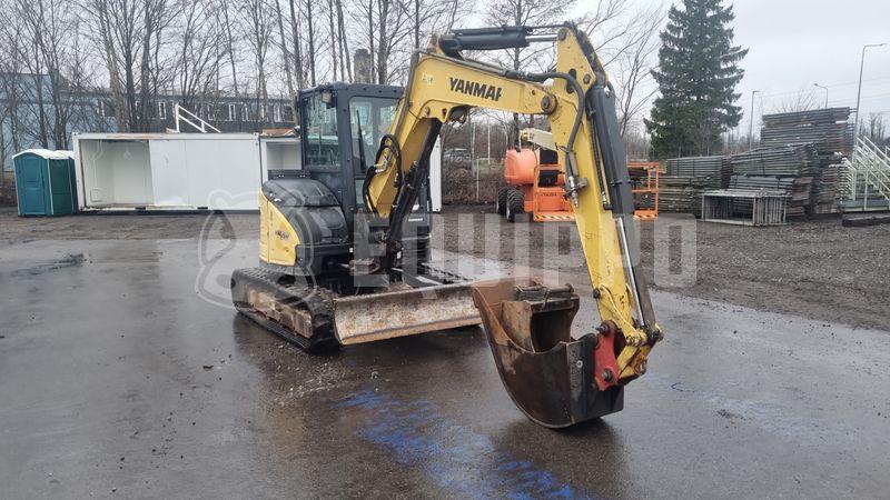 Yanmar VIO 50-6A Minibagger < 7t mit 3 Baggerlöffeln
