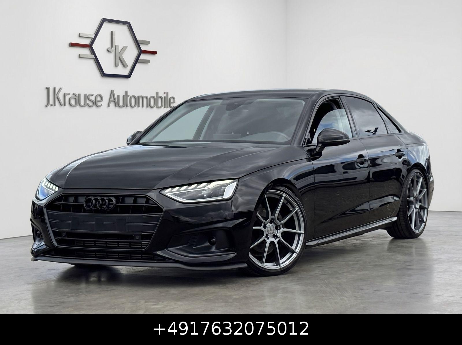 Audi A4 Limo 35 TFSI LED Gewindefahrwerk 20Zoll Alu