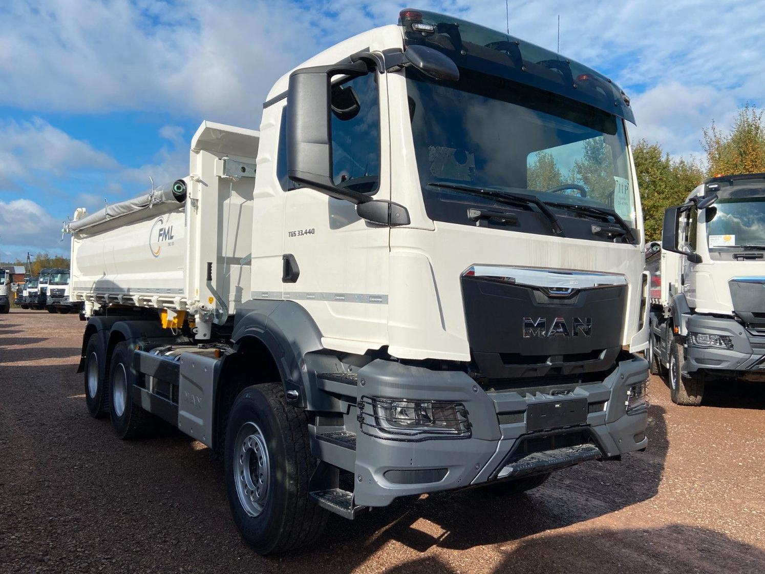 MAN TGS 33.440 6X4 FML W3H KIPPER