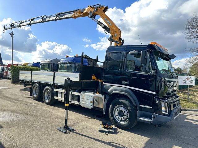 Volvo FMX 370 6x2 PLATFORM 6M35 + CRANE EFFER 215/6S -