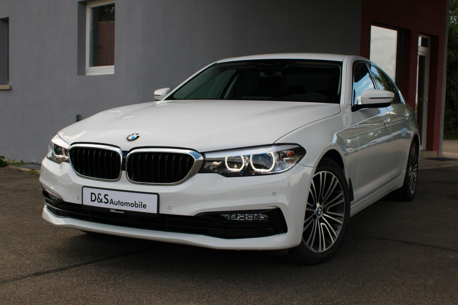 BMW 520 d Limousine Sport Line *HUD*DC*RFK*Teilleder