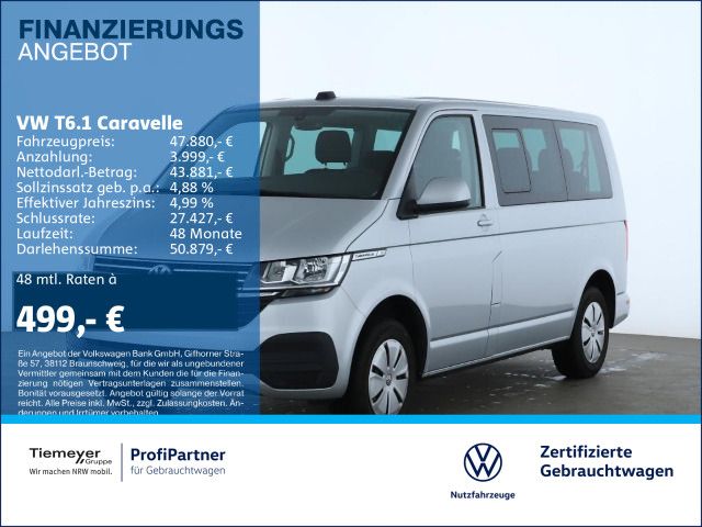 Volkswagen T6.1 Caravelle DSG 8-SITZE NAVI CLIMATRONIC