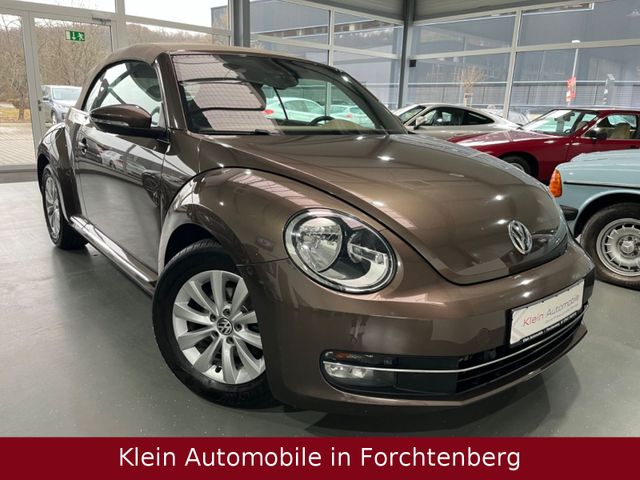 Volkswagen Beetle Cabriolet Design Leder Navi SHZ 1.-Hand