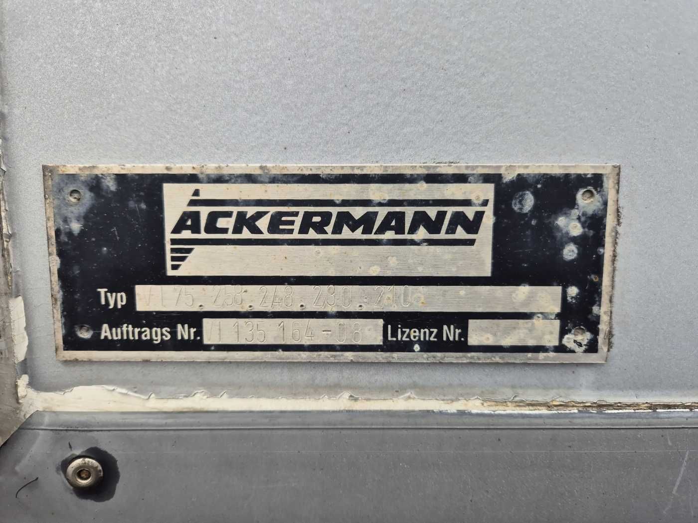 Fahrzeugabbildung Ackermann Z-VA-F19/7,5E Carrier LBW Bär 2.000kg Durchlade