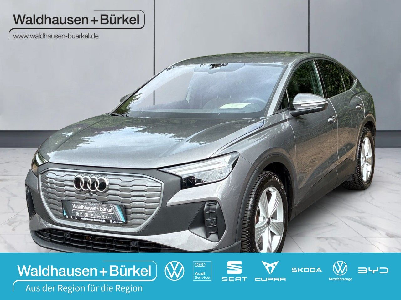 AUDI Q4 40 e-tron Sportback+ACC+RFK+LEDER+19 ZOLL+DSP