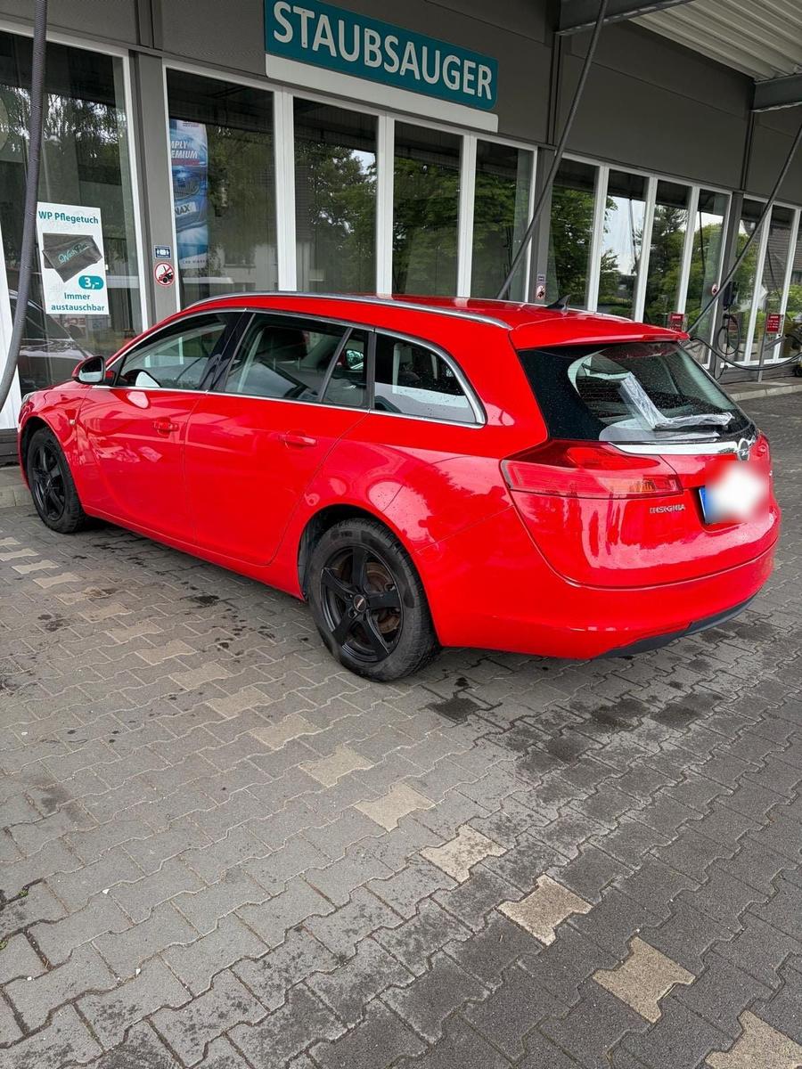 Opel Insignia 2010 — вигляд ззаду
