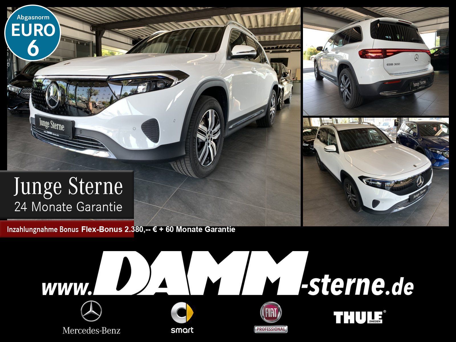 MERCEDES-BENZ EQB 300 4M Progressive/7-Sitze/360°/60M GA +Flex