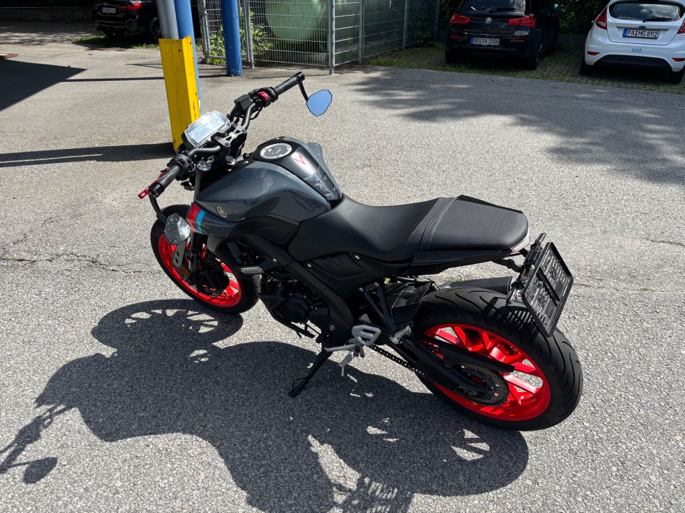 Fahrzeugabbildung Yamaha MT 125 Modell 2021