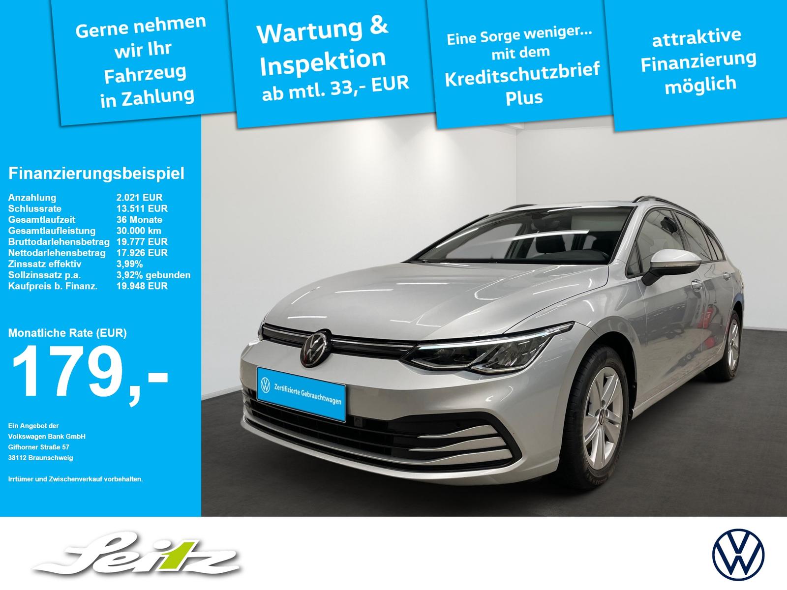 Volkswagen Golf VIII Variant 2.0 TDI Life *AHK*NAVI*LED*