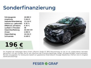 Seat Arona 1.0 TSI FR Full LED/Travel Assist/Kamera