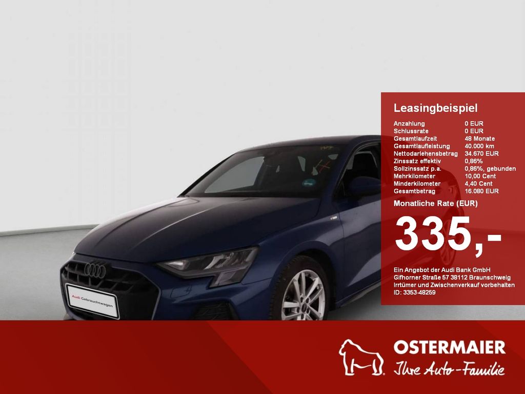 A3 Limousine S-LINE 35 TDI 150PS S-TRONIC ACC.KA