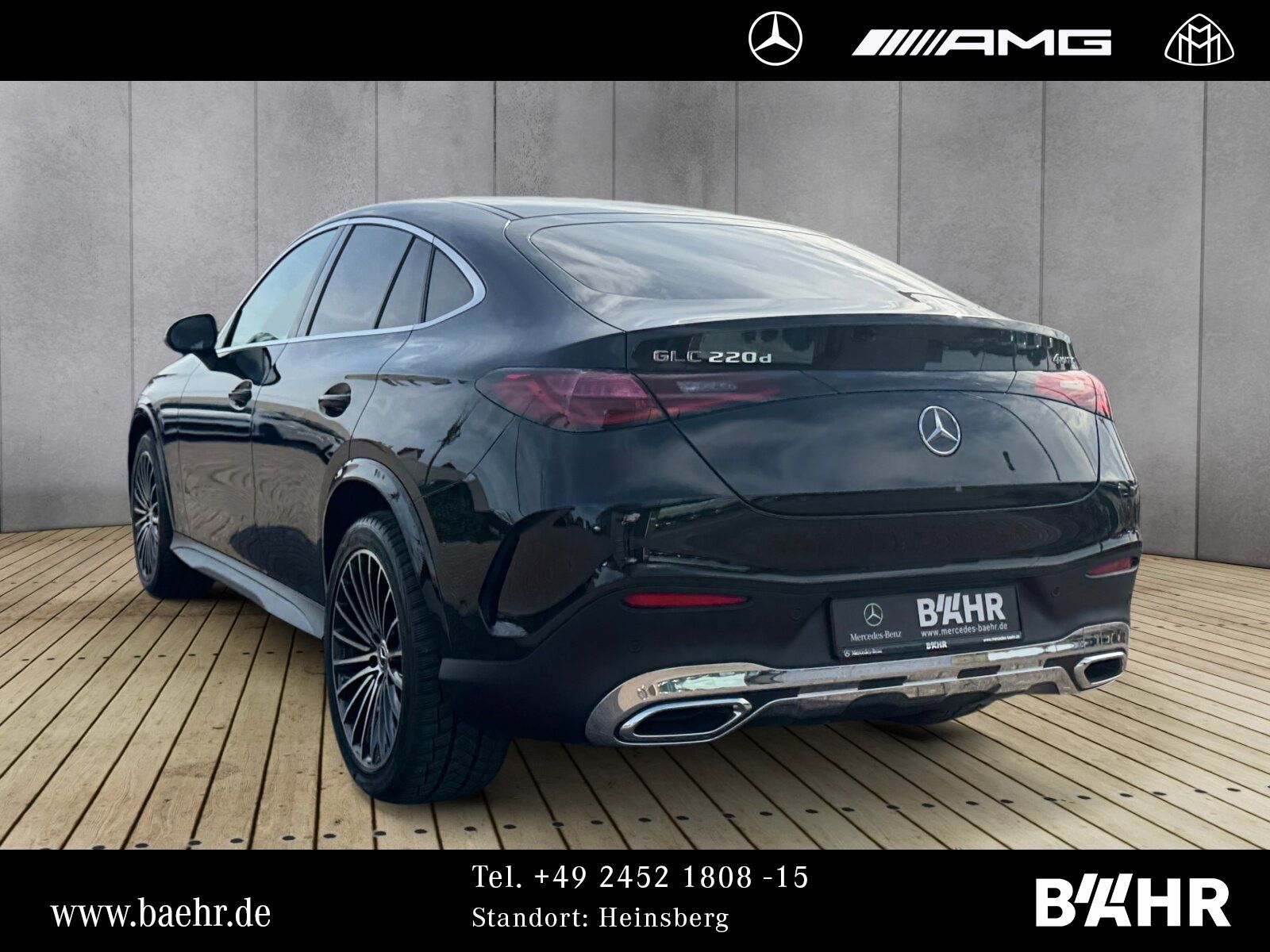 Mercedes-Benz GLC 220 d 4M Coupé AMG MBUX LED 360° Totwinkel foto 3
