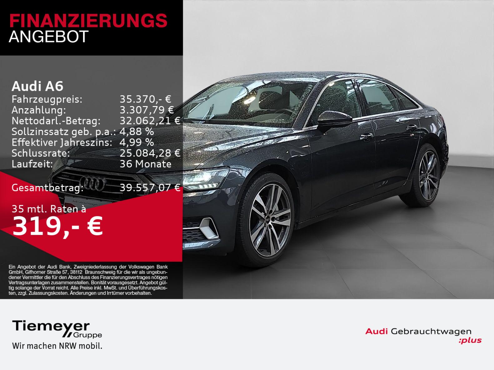 Audi A6 45 TFSI Q SPORT LEDER eSITZE AHK GARANTIE-28