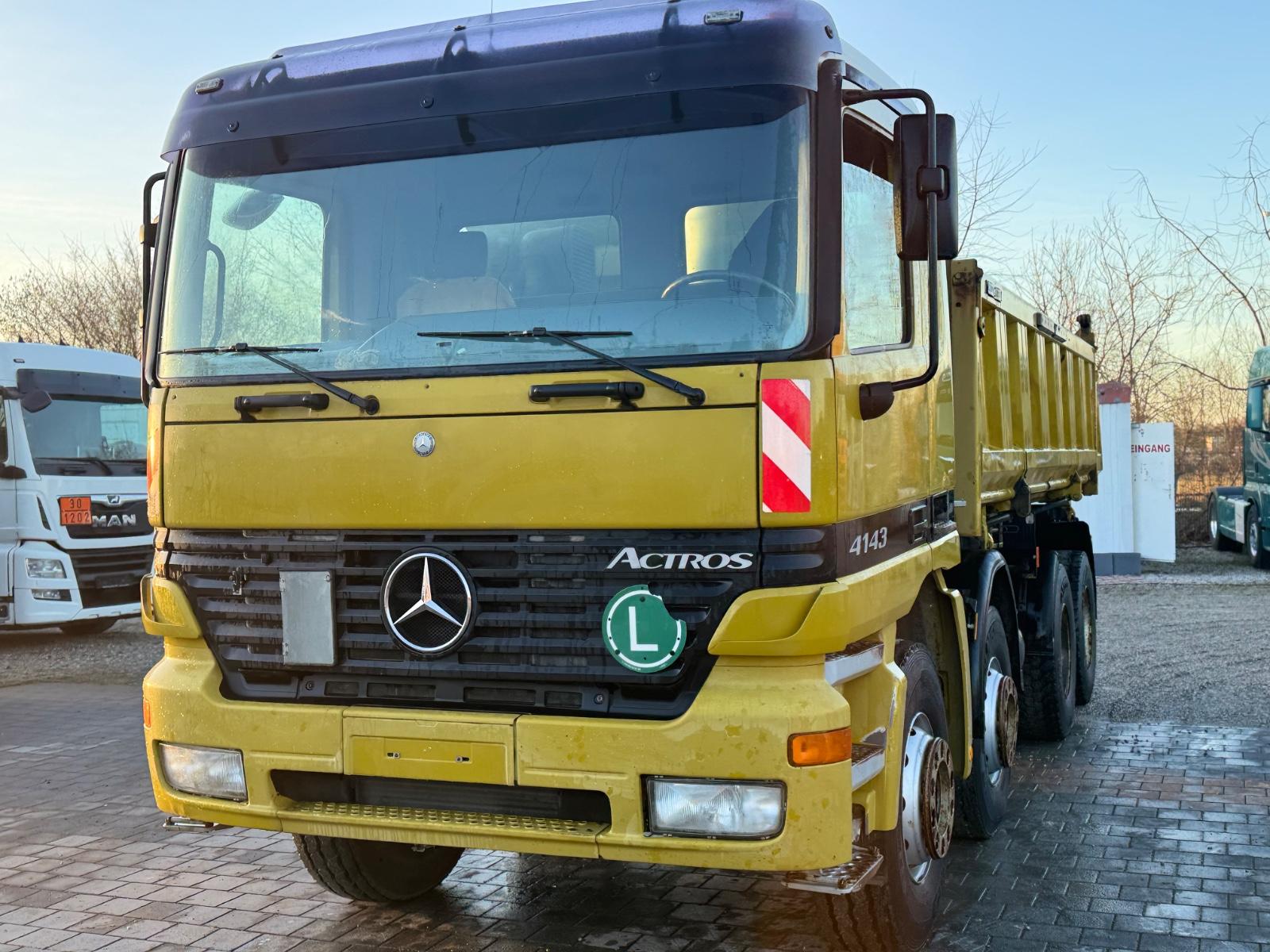 Mercedes-Benz 4143*8x4*MEILLER-BORDMATIK*BLATT-BLATT*1.HAND*DE