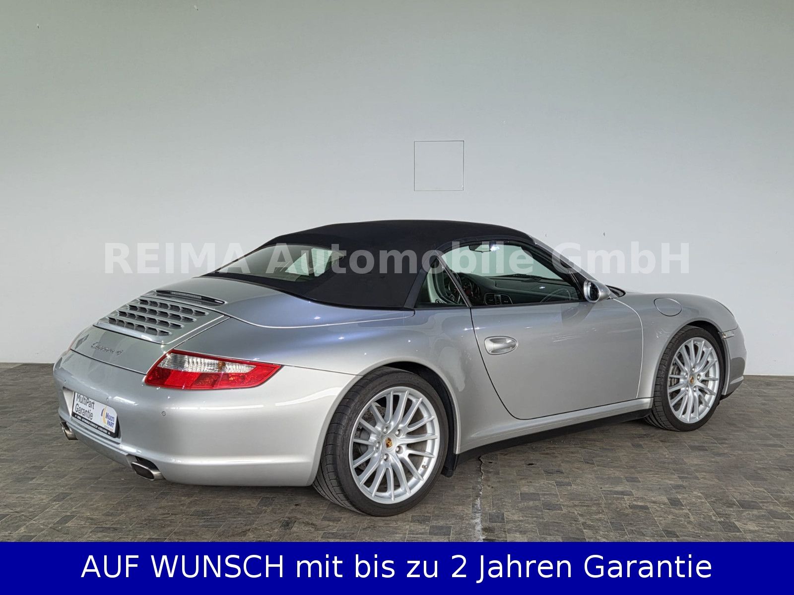 Fahrzeugabbildung Porsche 997 Carrera 4 Cabrio, Porsche Scheckheft